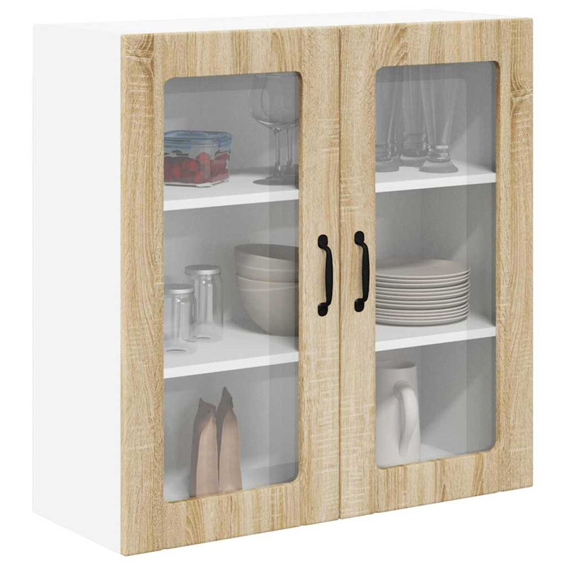 Vidaxl Kitchen Cabinet Artisan Oak 60 X 31 X 80 Cm Engineered Wood, Sonoma Oak, 80cm H x 80cm W x 31cm D
