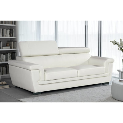 Syniya Genuine Leather Sofa