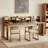 Nut-brown Rectangular Solid Wood desk-1144789653