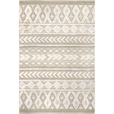 Wegner Southwestern Beige Area Rug
