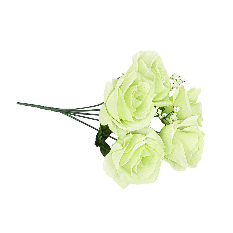 Rosier artificiel ouvert, Vert