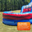 Glissade d'eau gonflable de qualité commerciale 15 pieds avec piscine JumpOrange (avec ventilateur)