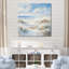 Impression sur toile encadrée, "Coastal Ocean Charm In Winter I"-694963193-694963190