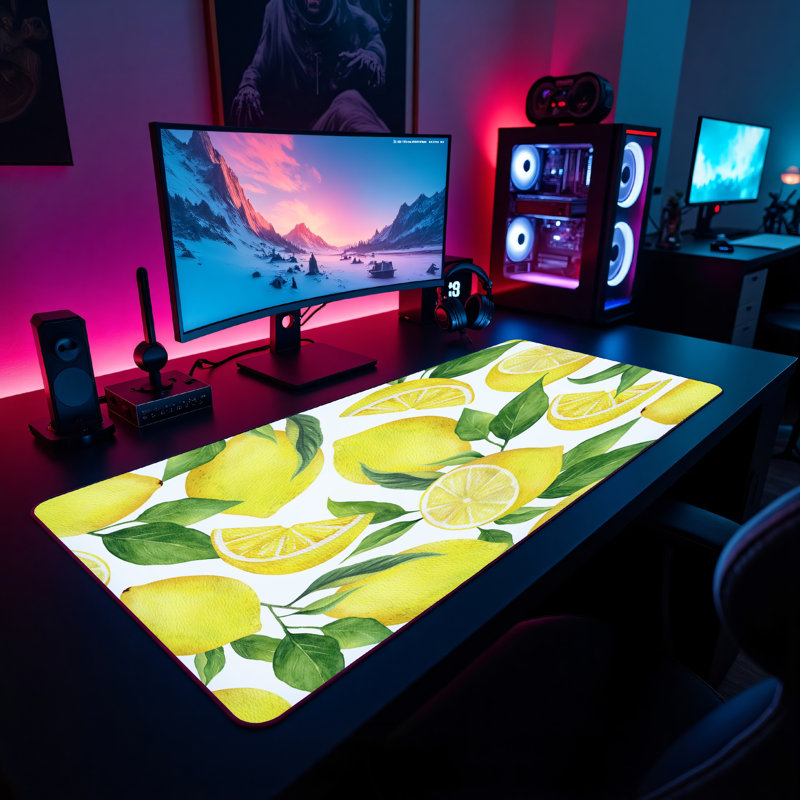 Polyester Desk Pad, 23.6x13.8