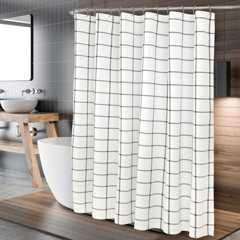 Panneau de rideau semi-transparent en microfibre / microsuède Riegel
