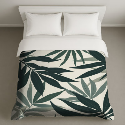 Tropical Leaves Pattern Duvet Covers