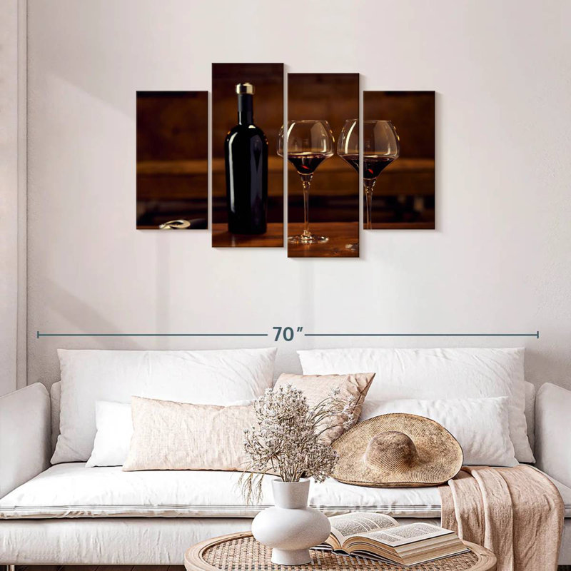 Yarlin Red Wine Drinking, 27" H x 43" W