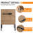 Kashiram 24.03 " W 1 Single Vanity Bathroom Vanity With Ceramic Top-1269279450