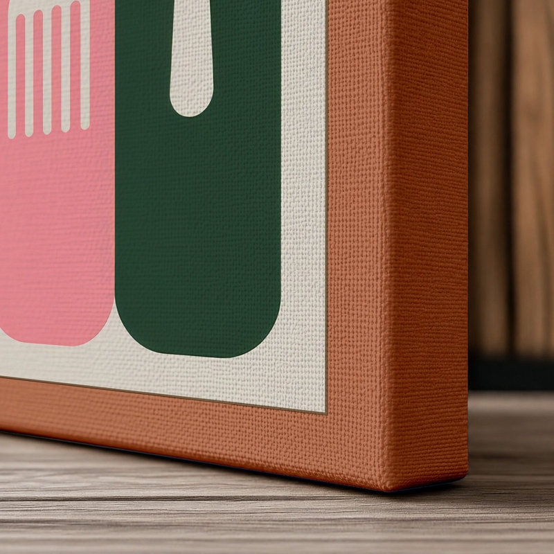 Print, 24x16 - 61.0 x 40.6 cm, Terracotta Border