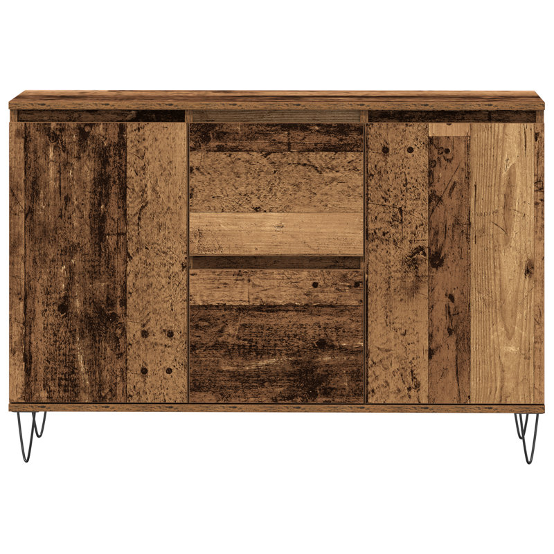 Alannys 104cm Sideboard, Old Wood