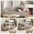 75'' Wide Modern Deep Seat Standard Sofa-514821327