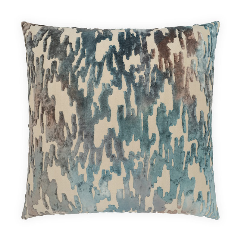 Jervis Throw Pillow, 20"H x 20"W, Ocean