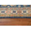 Tapis de couloir pakistanais bleu Kazak