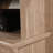 Library Hutch with Glass Doors