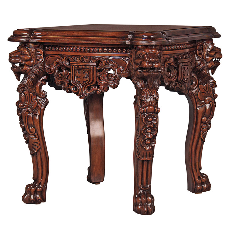 Lord Raffles Solid Wood End Table