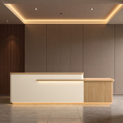Bureau d'accueil moderne et élégant - Pratique et polyvalent pour le salon de thé et le bureau Mall