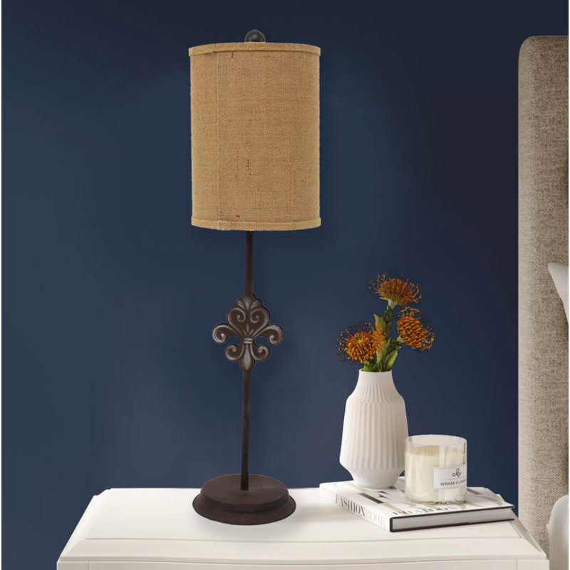 Fleur-de-Lis Accent Table Lamp