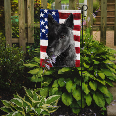 Polyester à 2 côtés 15 x 11 po drapeau de jardin