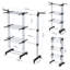 Bole Adjustable Rolling Clothing Rack-1749989455