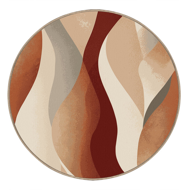 Arid Elegance Rug, Round 6'