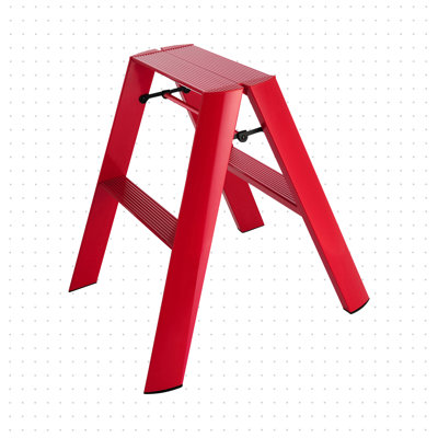  2 - Step Aluminum Lightweight Folding Ladder Step Stool