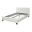 Lit de grand lit classique classique en similicuir 1pc