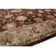 Melody Hand Knotted Wool Floral Area Rug in Brown/Beige/Red