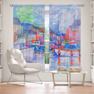 Fejzi Room Darkening Curtain Pair
