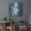  «Batik Seas IV» par Studio Mousseau, art mural en métal, 36 po x 36 po
