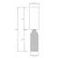 Aksh 130cm Column Floor Lamp