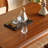 Simple Rosewood Solid Wood Thick Dining Table-1860155395