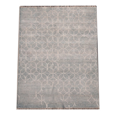Tapis bleu 6X8