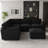 Corduroy Modular L - Shaped Sectional Sofa With Removable Ottoman-279045611