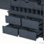 Grand garde-manger autoportant, armoire de rangement-108424944