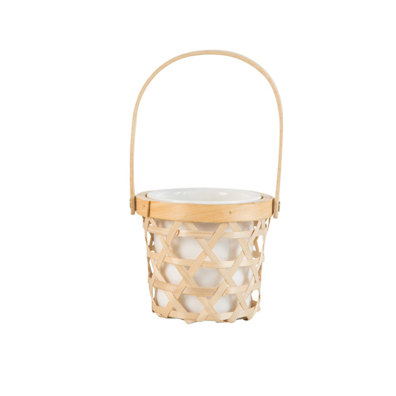 Adana Ceramic Pot Planter, 22cm H x 11cm W x 11cm D