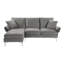 Canapé modulaire en chenille de 85,38 po Caelin-105287657-105287658