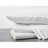Organic Crinkled Percale Sheet Set