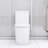 600W Macerating Toilet For Basement Installation: Dual Flush, 17.25" Comfort Seat, Soft-Close Lid, 3 Water Inlets, White Modern With : Comfort, Finish