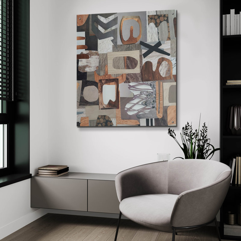  «Safari Camp Serengeti 2» par Coco Good, art mural en verre acrylique, H 36 po x l 36 po