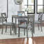 Ensemble de table de salle à manger 5 pièces en bois avec 4 chaises, ensemble pour 4 personnes et 4 personnes-1093843189-1093843194