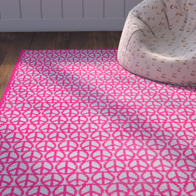 Blaine Rectangle Geometric Flatweave Cotton Rug, Rectangle 5' x 8'