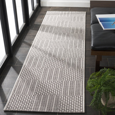 Kyondra Sisal All-Weather Performance Geometric Indoor/Outdoor Area Rug