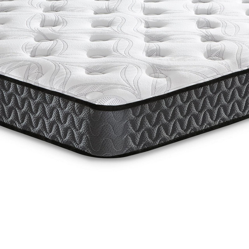 White Twin Innerspring 8" Firm Mattress