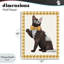 «Gentleman Cat» avec plaque murale, design par Sadie Harper