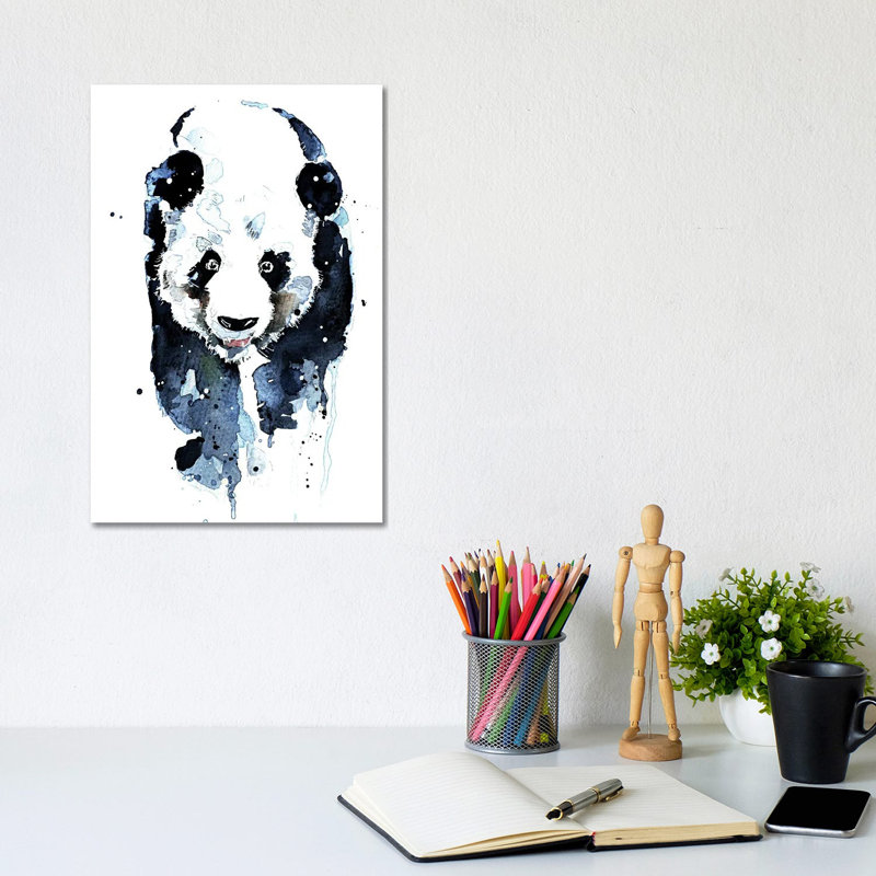 Giraffe II by EdsWatercolours - Wrapped Canvas Gallery-Wrapped Canvas Giclée, 12" H x 8" W, Wrapped Canvas