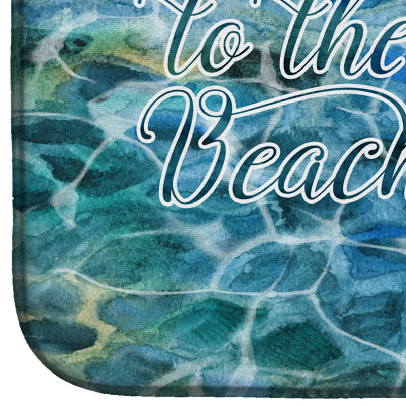 Tapis de séchage sea turtle welcome