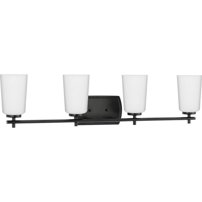 Rozelin 4 - Light Dimmable Vanity Light, Matte Black