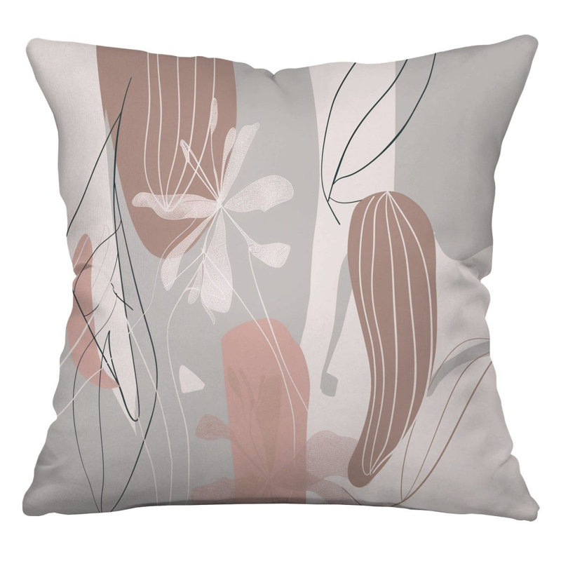 Coussin Botanical, H 20 po x l 20 po