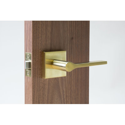 Alpine Lever 07 Passage Set with Square Rose