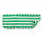 Green/White Striped Acrylic